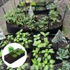 8 сеток Grow Bag Утолщенный нетканый материал Мешки для посадки Прочный горшок для выращивания овощей Цветы Растения на открытом воздухе