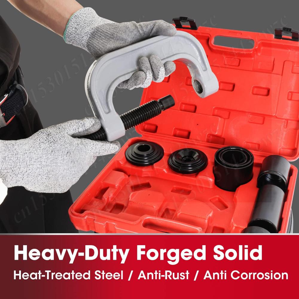 10Pcs Ball Joint Separator w/Storage Case Ball Head Removal Tools Ball Joint Service for Front End Service Splitter Removal Kit