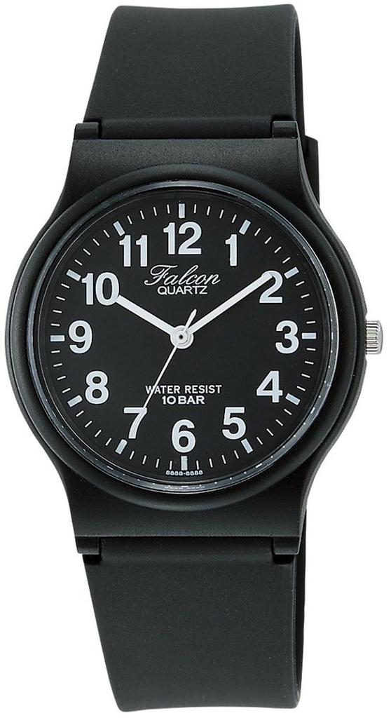 Citizen Falcon Analog 10 ATM Water Black Q&Q VP46-854 Men's Watch, Resistant,