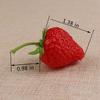 20Pcs Artificial Red Strawberries Plastic Fake Fruit