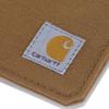 Casual Nylon Duck Zippered Card Keeper Wallets [Carhartt] (Brown)
