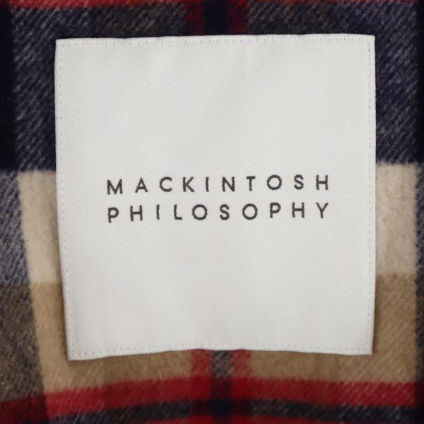 MACKINTOSH PHILOSOPHY Long sleeve 2way Stainless collar coat Liner Hood Men's Used