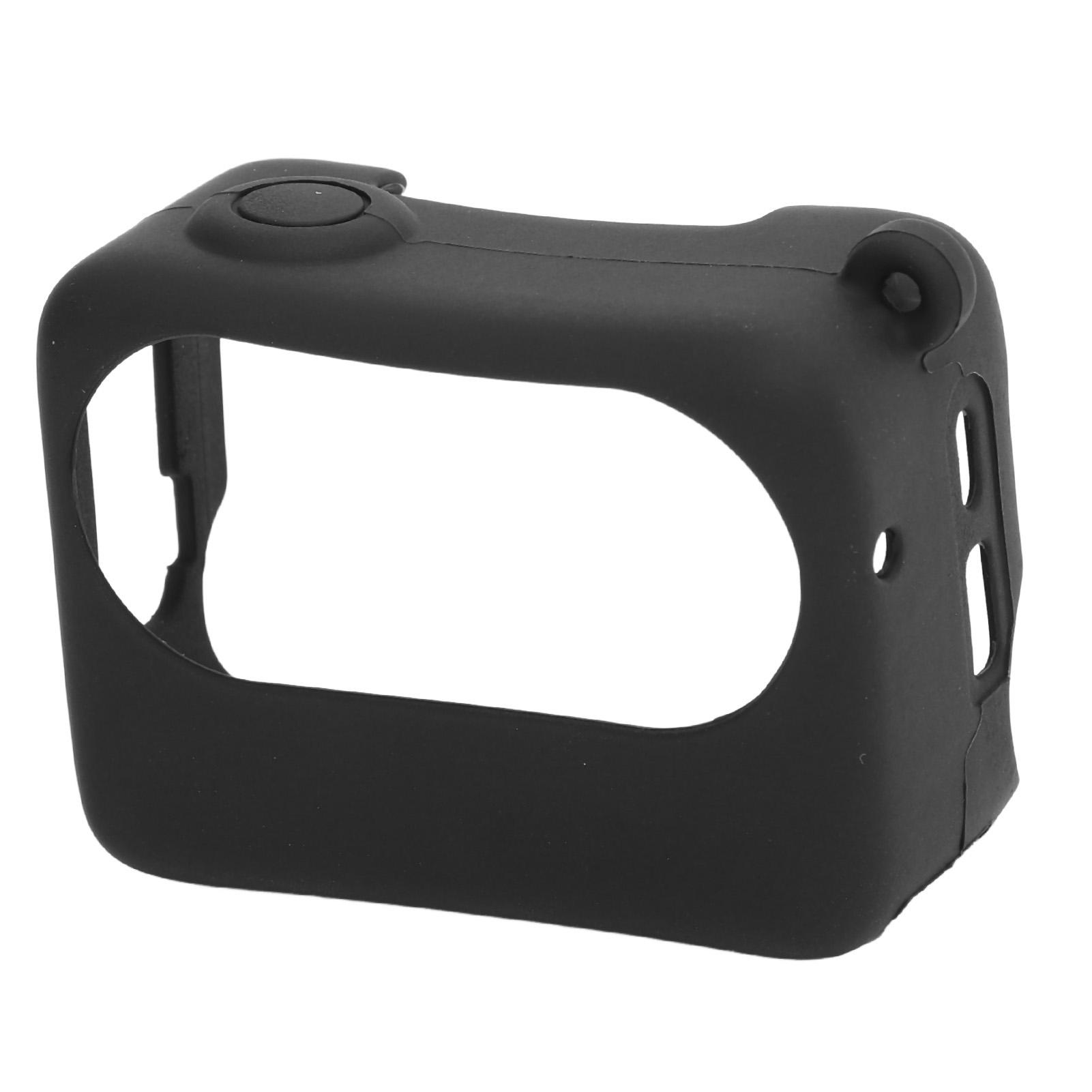 

Чехол для камеры GO 3S, силиконовый чехол для зарядки камеры, защитный чехол, крышка объектива и шнурок для подвешивания чёрный