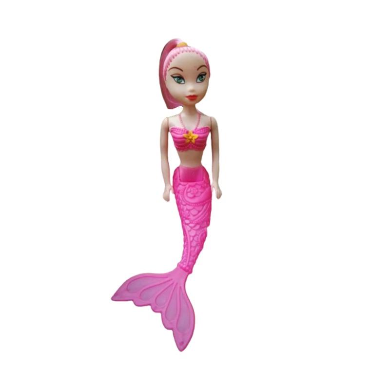 Meerjungfrauen-Puppe Mädchen Geschenk Plastikspielzeug Prinzessin Fee Kinder Kinder Spielzeug