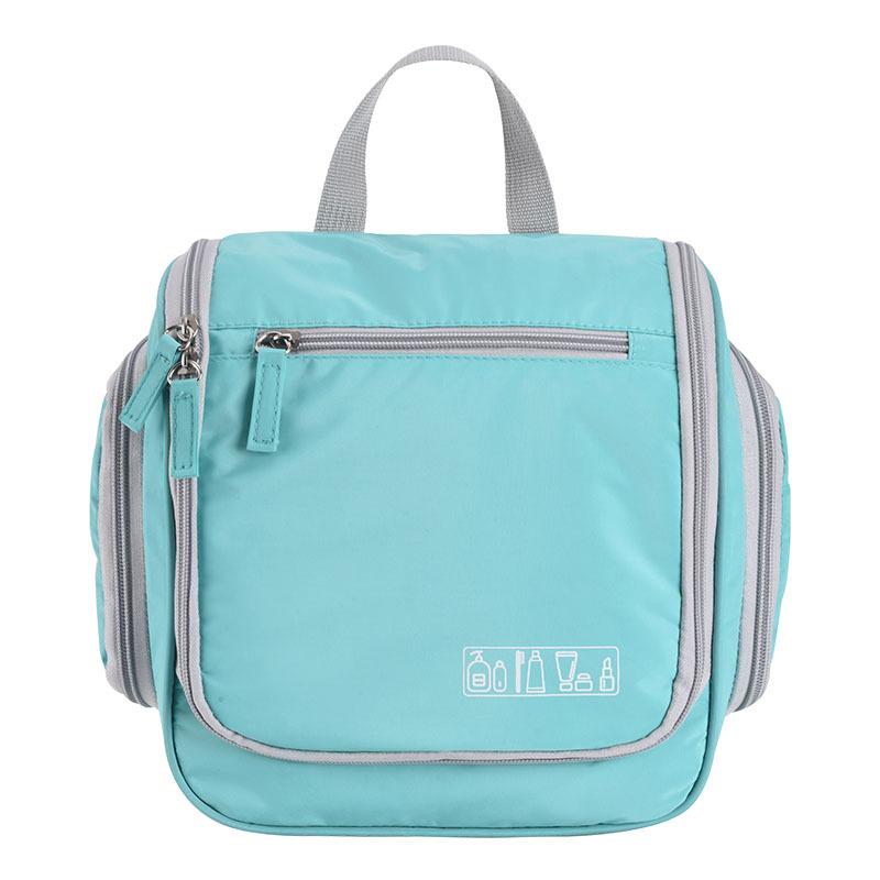 Women Cosmetic Bag Travel Men Toothpaste Toothbrush Toiletries Organizer Hook Female Beautician Makeup Bags Toilet Storage Bag