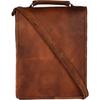 Shoulder Handmade Bag Goat Leather Messenger Men's Crossbody Vintage Satchel