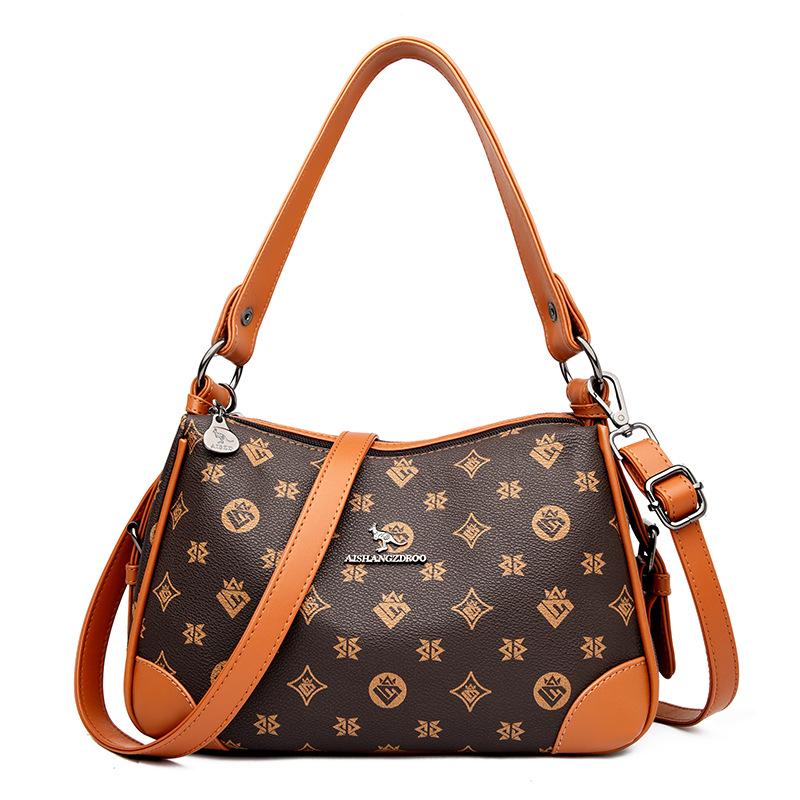 

Сумка Модная Принтованная Женская На Плечо Кроссбоди Женская Большой Вместимости Премиальная Средняя Мамина Сумка