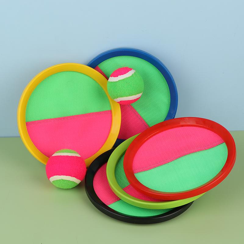 Children'S Sticky Racket Sets Interaction Ball Parent-Child Playing Catch Ball Kids Throwing Ball Sport Toys Dodgeballs