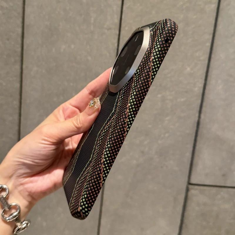 Applicable Huawei mate11rs Kevlar pattern mobile phone case Tianshu Red Snake Scepter 11RS Extraordinary Master case