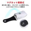 Renjzle Golf Ball Case, Ball Pouch, Lightweight, Magnetic Closure, Belt