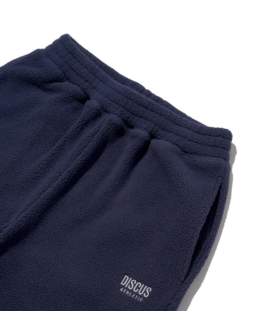 DISCUS ATHLETIC Letter Logo Fleece Pants Navy