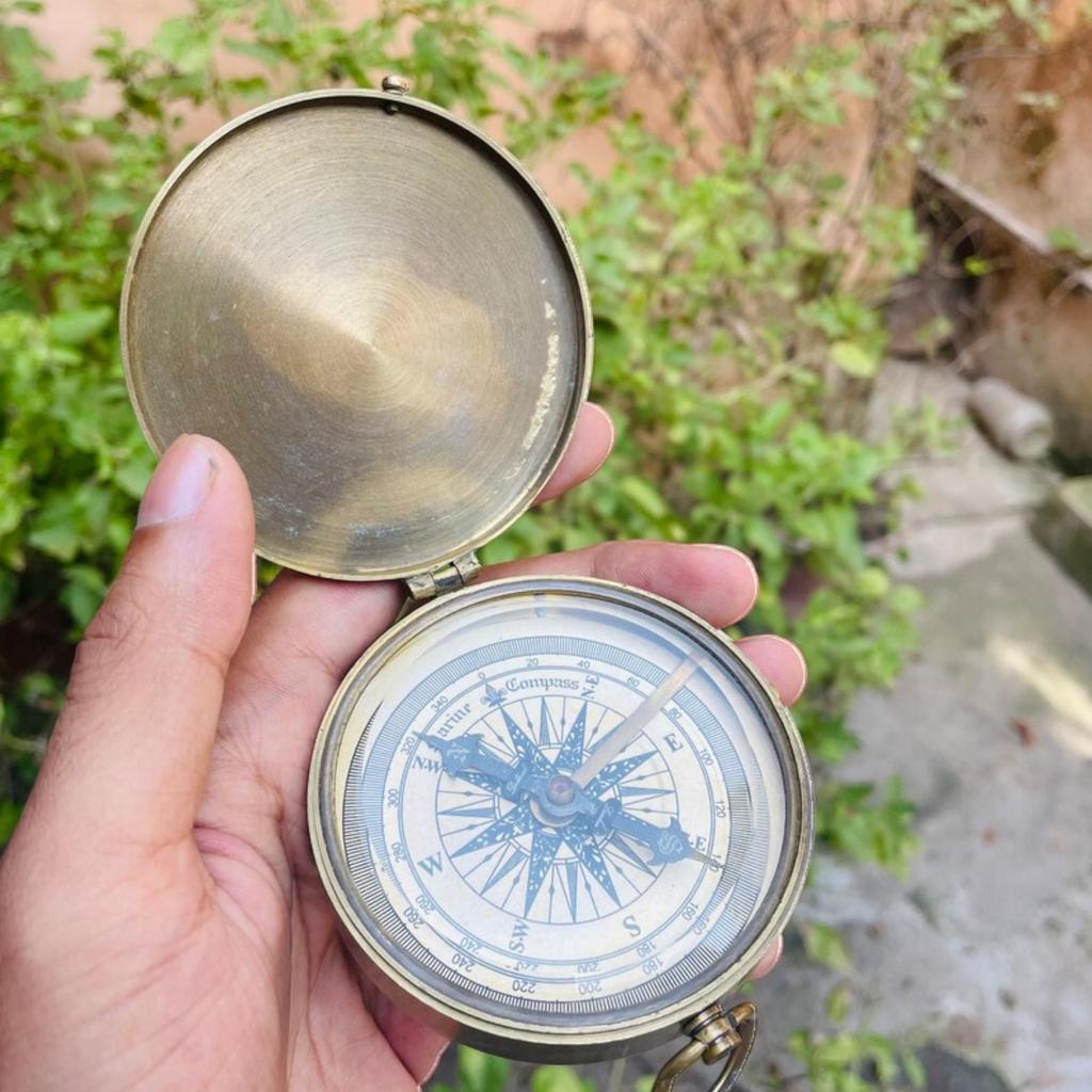 Custom Engraved Compass Gift for Baptism, Confirmation, First Communion, Christening, Personalized Religious Compass And Him or Her