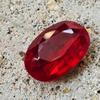 34.00 Ct Natural Mozambique Red Ruby Oval Cut Certified Loose Gemstone