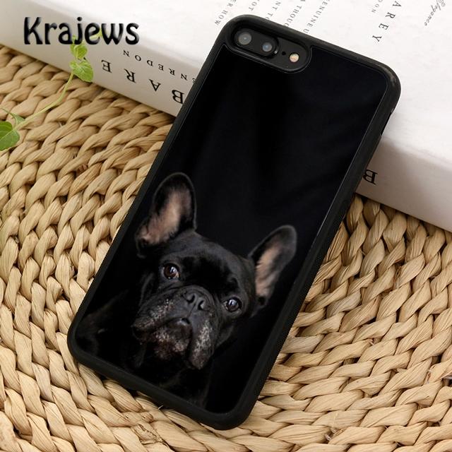 French Bulldog Silicone Soft Phone Case Cover For iPhone 17 Air 16 15 14 plus 12 13 pro max Fundas