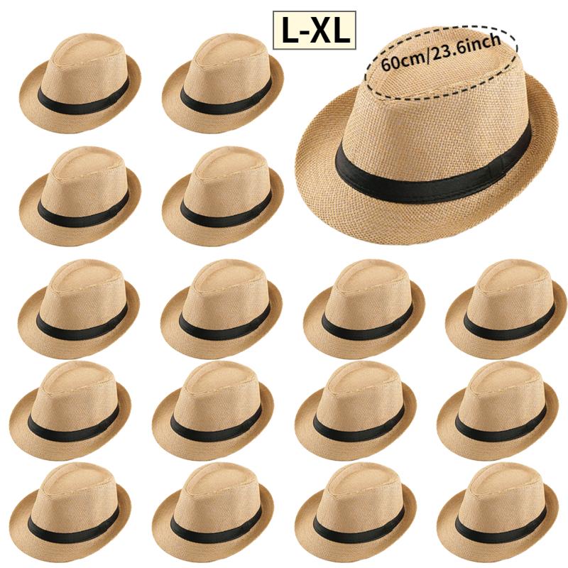 10-50 gab. Salmu Fedora cepure Havana