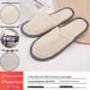 Thickened Non-Slip Napped Cloth Slippers for Men and Women: Perfect for Home, Hotel, and Indoor Use