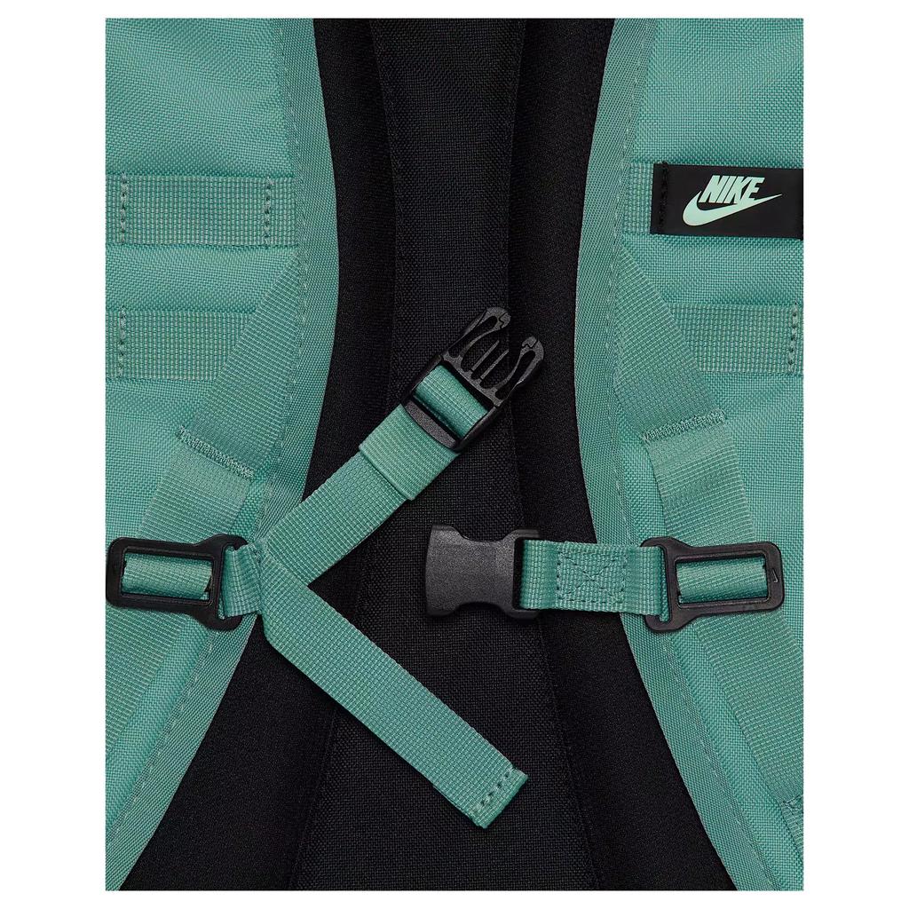 Nike Sportswear RPM 23L Logo Patch Design Fabric Backpack Unisex Backpack Cannon-Gray Black Foam-Mint-Green FD7544-017