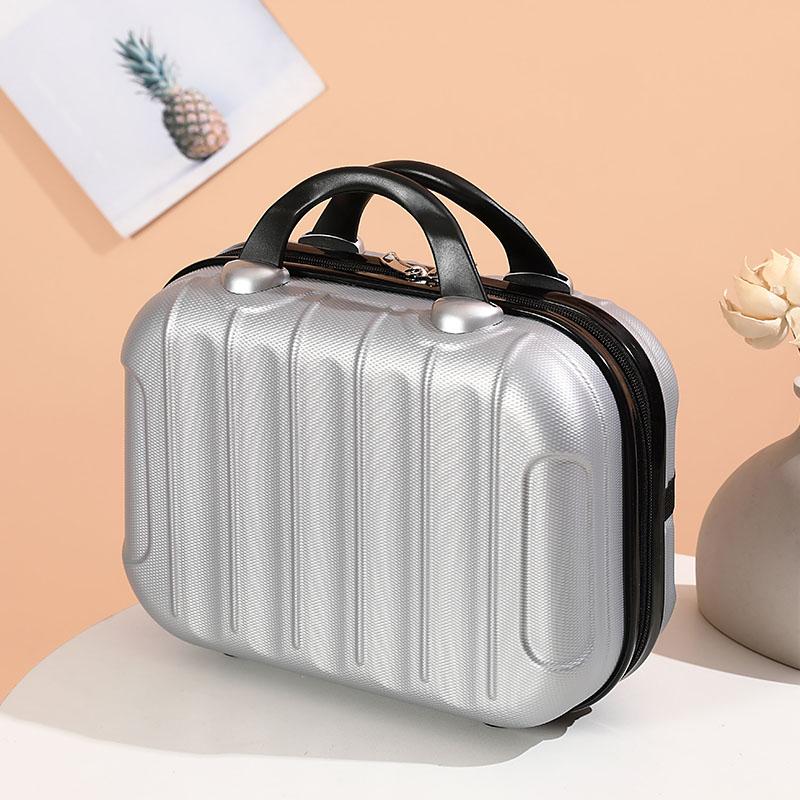 Korean Version of the Portable Cosmetic Case Small Suitcase 14 Inch Lightweight Ins Multifunctional Travel Storage Cosmetic Case