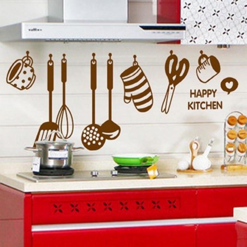 Cooking Tool Kitchen Wall Stickers Wall Pictures Window Door Decor Adesivos De Parede Sticker Poster Buy At A Low Prices On Joom E Commerce Platform