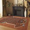 Living Room Carpet Home Decoration Vinntage Tiger Rug Animal Floor Mat Bedroom Bedside Lounge Non-slip Area Rugs Ethnic Retro