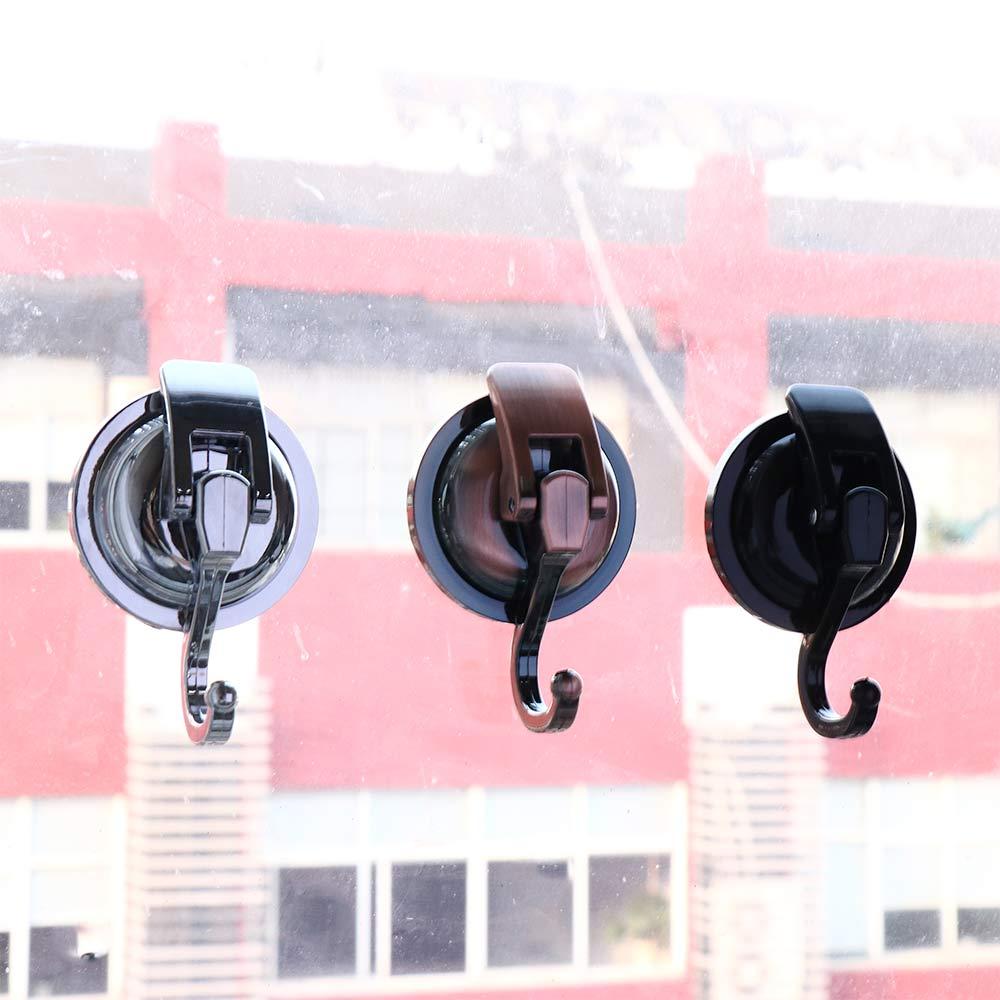 Easy To Install Punching Free Kitchen Hooks Suction Cup Hooks Bathroom Storage Wall Hanger