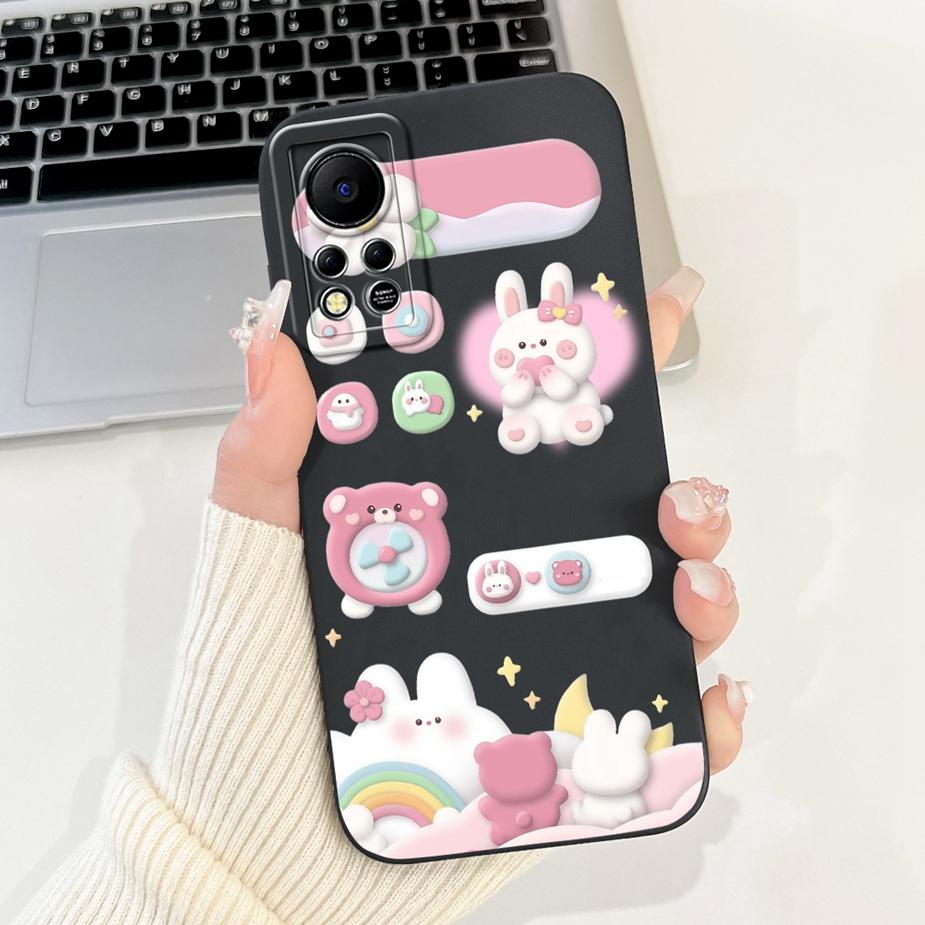 For Infinix Hot 11s NFC Case New Fashion Candy Painted Cover Silicone Case For Infinix Hot 11S X6812 X6812B Hot11s NFC Soft Bags