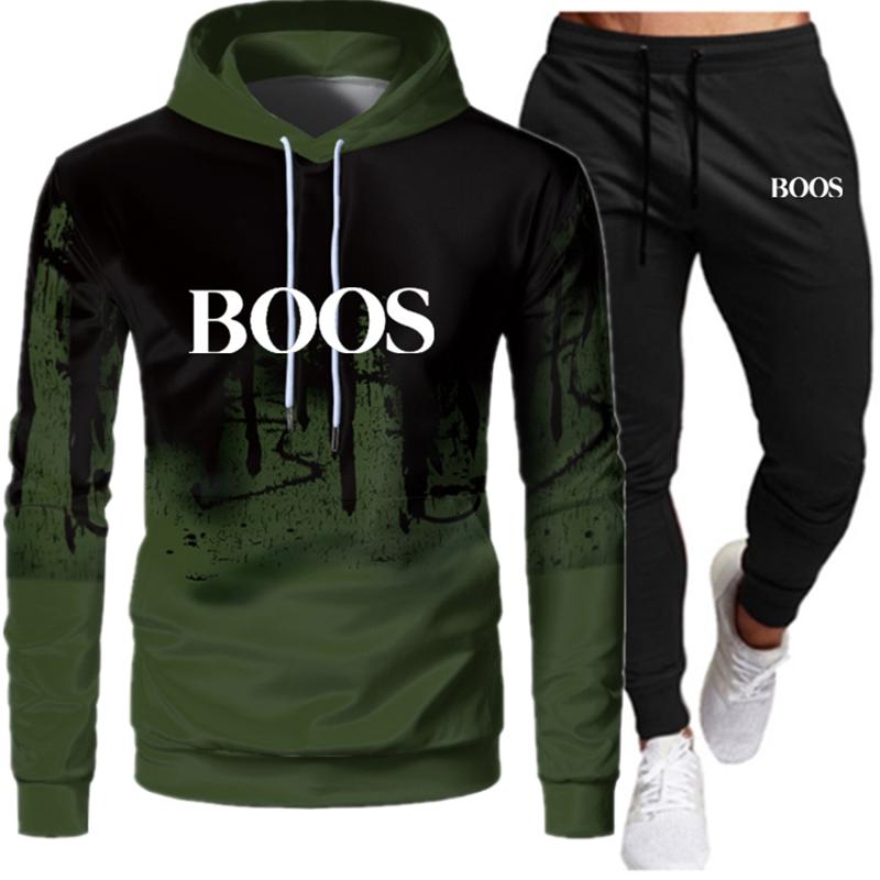 Chándal Para hombres Conjuntos de sudaderas con capucha de invierno  Pantalones 2022 Running Hoody Sudadera de marca para hombres Sport Joggers  Sweatpants Suit comprar a buen precio — entrega gratuita, reseñas reales