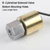Air Pump Compressor Solenoid Valve Control Exhaust Check Valves Silent Oil-free Cast Aluminium Air Tools Parts