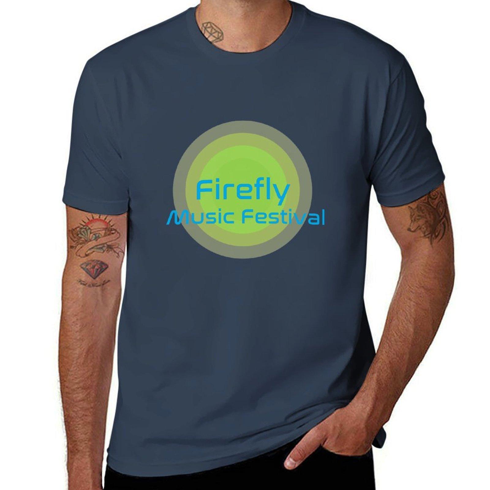 Firefly Music Festival TShirt Trendy Print Short Sleeve TShirt S