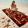 Till Lindemann, Lead Singer of the German Heavy Metal Rock Band Rammstein, Outdoor Camping Vacation Swimming Beach Scarf Decorative Blanket F10
