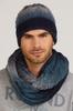 Rosario Men' Winter Hat in Shaded Blue