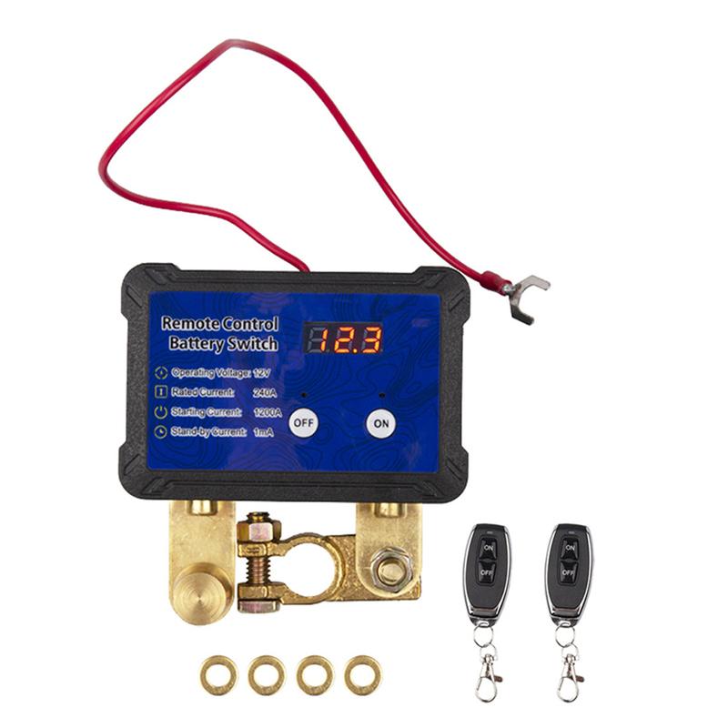 

Direct Replacement Car Kill Switch Remote Battery Disconnect Switch Easy tallation 240A Remote Battery Switch Remote Switch