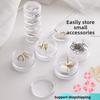 Multi-layer Portable Exquisite Superimposed Jewelry Storage Box