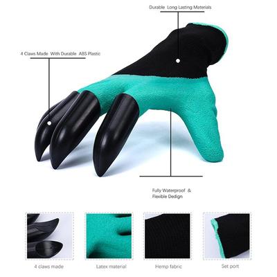 Gummi Graben Pflanzen Arbeiter Garten Handschuhe Schnittfeste Wasserdichte Handschuhe