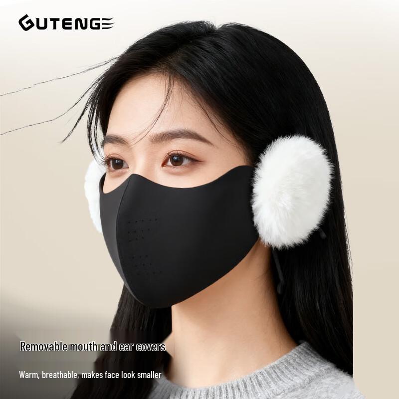 

Guten Women s 2-in-1 Windproof Velvet Earmuff & Face Mask (3-Pack) One Size