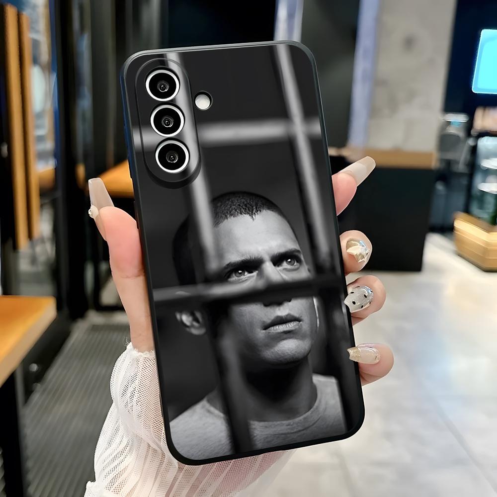 P-Prison Break TV Phone Case For Samsung A25 A13 A33 5G A54 A36 A35 A56 A52 A14 Shockproof Soft Cover
