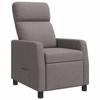 Recliner Chair Taupe Fabric