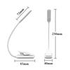 DurableCreative Learning Led Desk Lamp Mini Clip Lamp Folding Student Eye Protection Touch Portable Book Usb Night Light