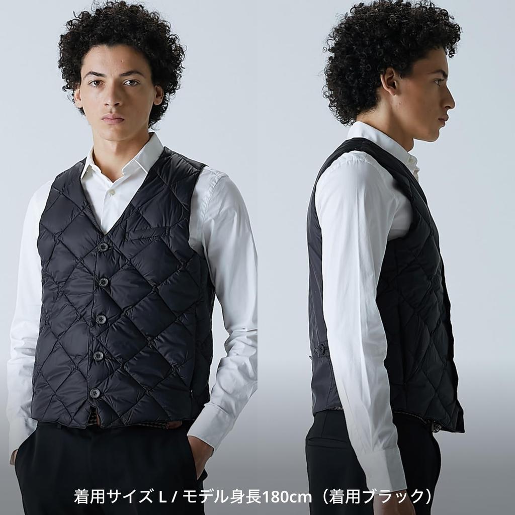 Taion City Single Button Down Gilet 003BCI Men's