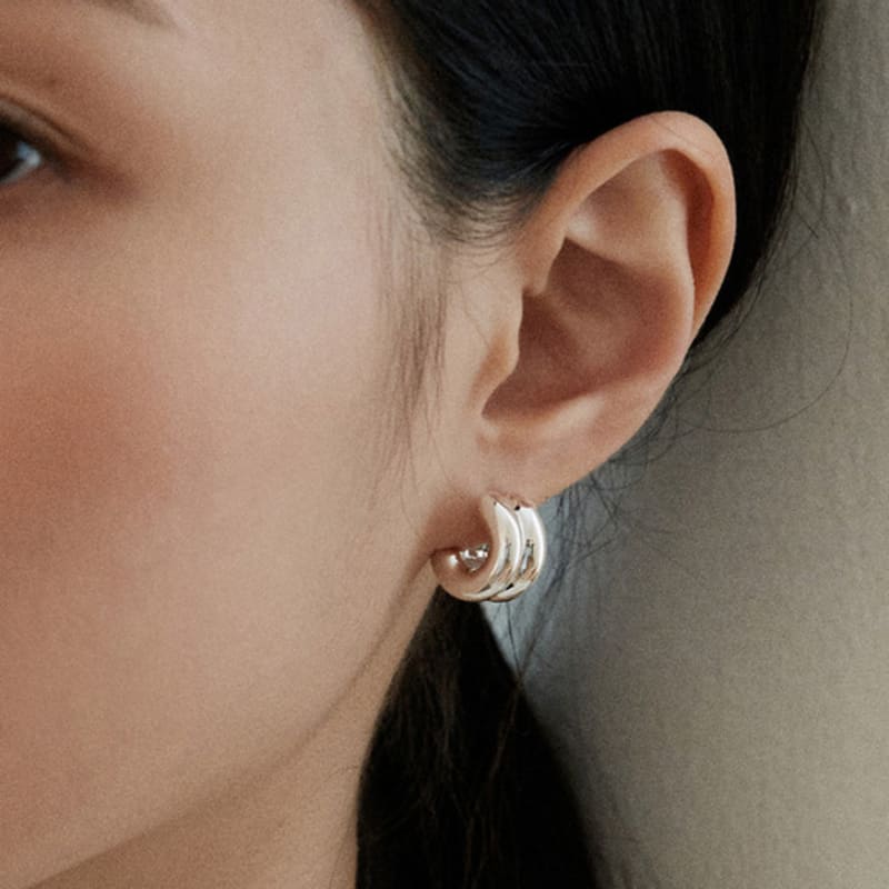 

etrive Duet Earrings silver