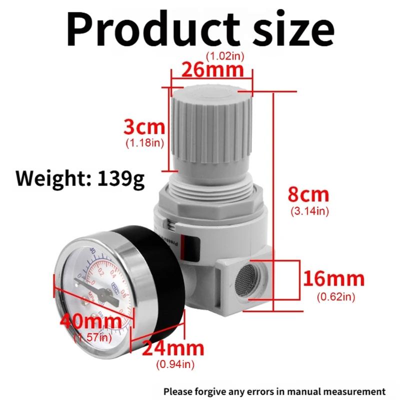 Adjustable Gas Pressures Regulator With 0.05 To 0.85 Ranges For Precise Control In Diverse Applications