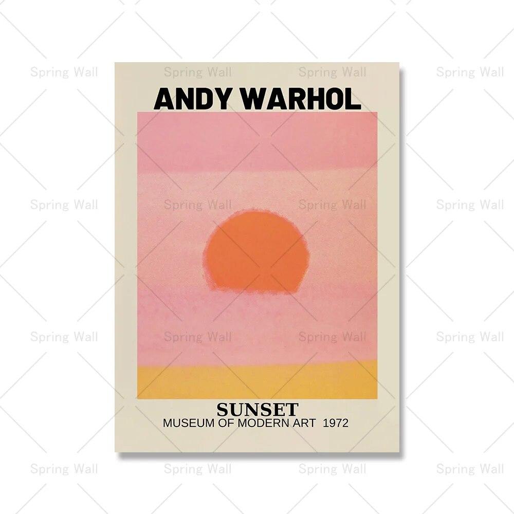 Abstract Picasso Woman Face Wall Art Andy Warhol Canvas Painting Nordic Posters And Prints Wall Pictures For Living Room Decor No Frame