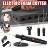 3 In 1 18W Alloy Portable Foam Cutting Knife Tool Hot Heating Electric Styrofoam Cutter Cutting Machine Pen Tool Set