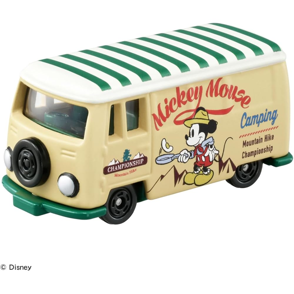 Takara Tomy Tomica Dream Tomica SP Disney Travel Collection Camping Miniature Car Toy for Ages 3 and Up