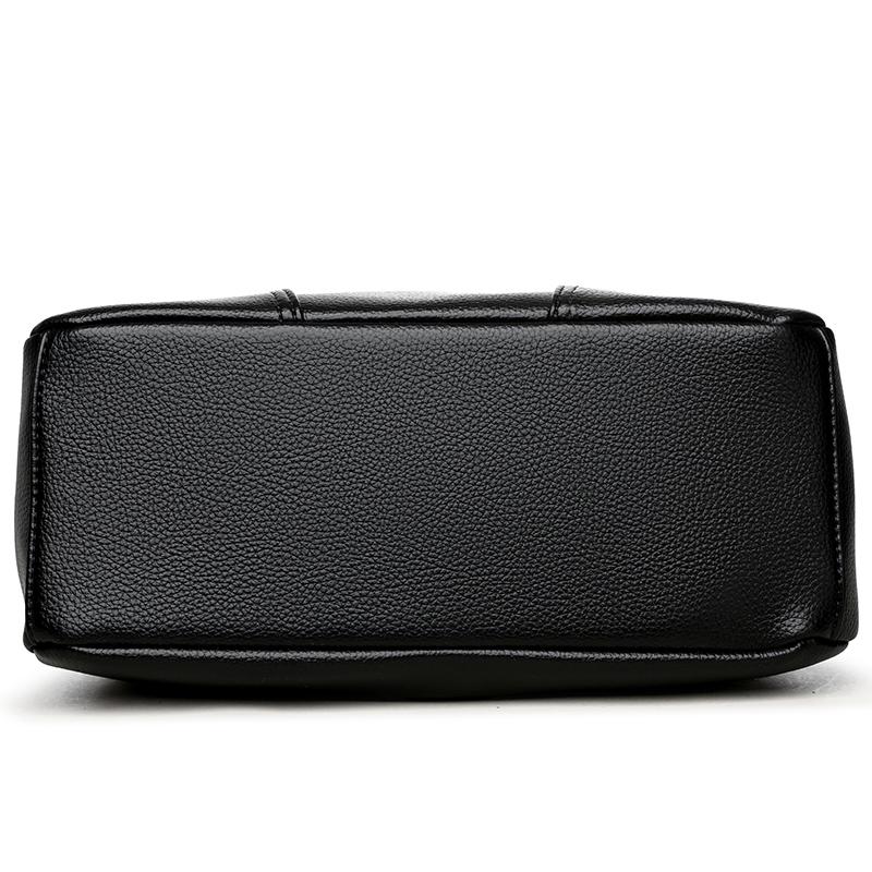 Simple and Large Capacity Pu Leather Handbag, New Women's Tote Bag, Casual Shoulder Bag, Fashionable Solid Color Crossbody Bag