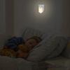 Lamp with twilight sensor for contact light