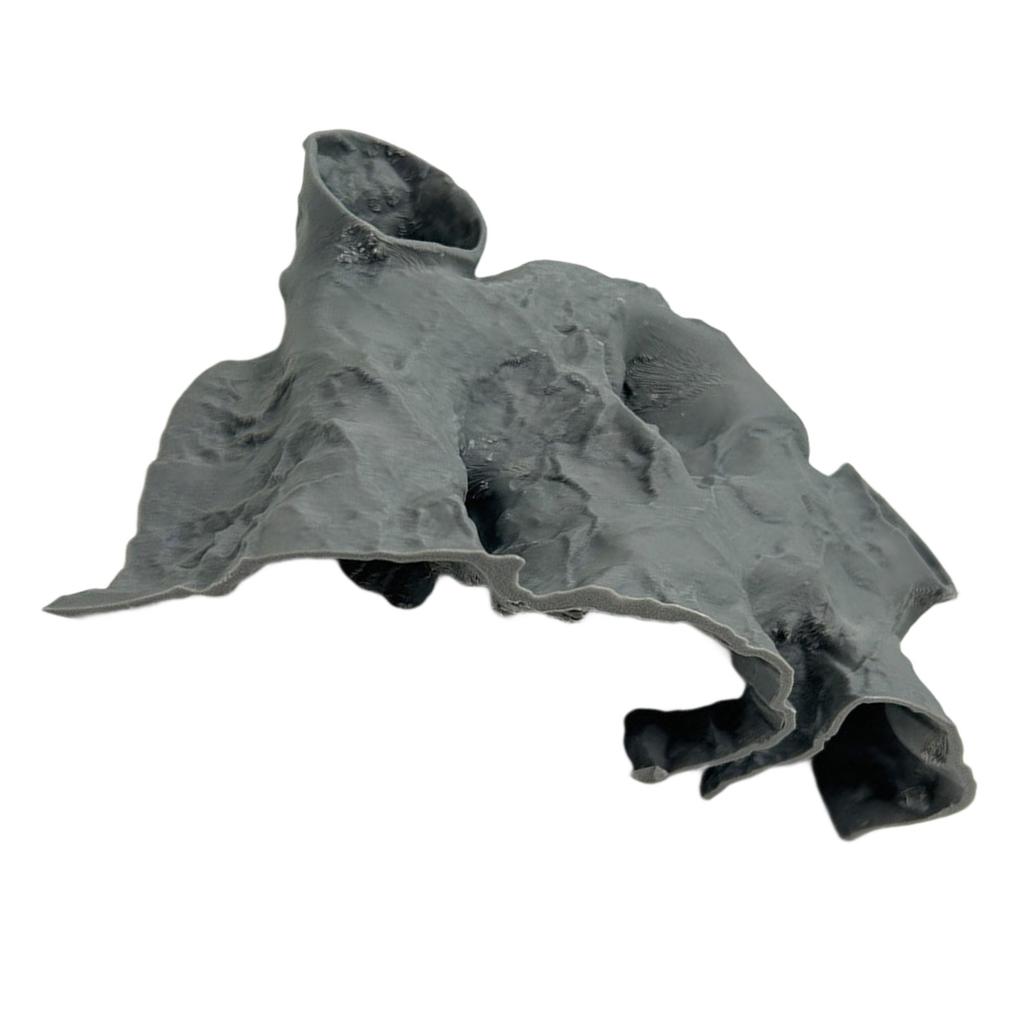 Natural Textured Aquariums Cave Decoration With Multiple Entries For Fish Shrimp Safety And Tanks Environment Enrichment