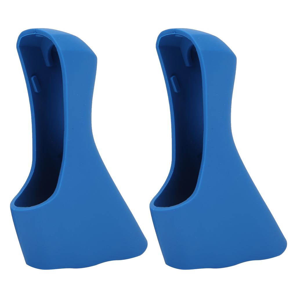1Pair Bike Handlebar Cover Silicone Protective Comfortable Grips for Road Bicycle Cycling AccessoryBlue