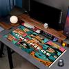 Tapis de Souris Imprimé One Piece, Tapis Antidérapant pour Clavier de Bureau, pour PC Portable Gaming Travail Utilisation Quotidienne, Cadeau Surprise Cool pour Festival