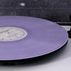 Record Turntable 3mm Mat for Record Black 12-inch Mat, Mat, Stable, Thick, Anti-Static, Vibration-Dampening Players,